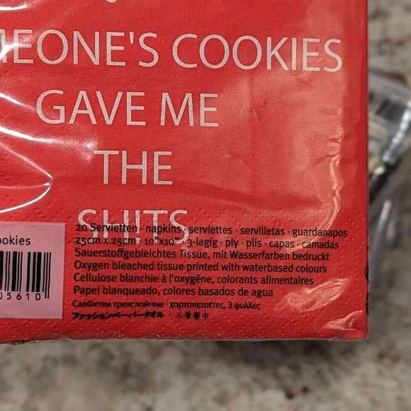 Paper Product Designs Funny Santa‎ Napkins - Picture 2 of 2